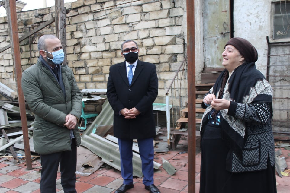 Bərdədə ŞƏHİD ailələri ziyarət edilir - FOTOLAR