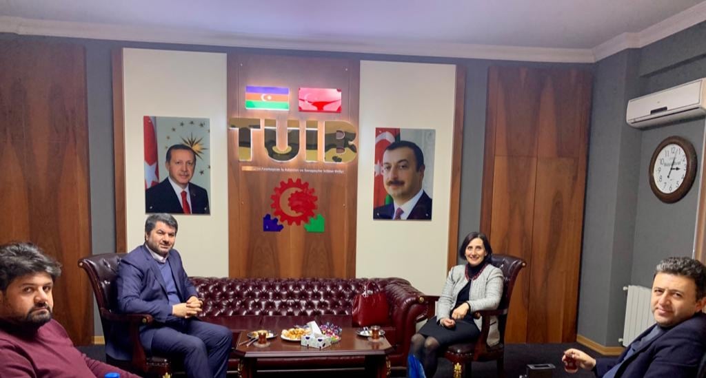 Şimali Kipr Türk Cümhuriyyətinin Bakı Təmsilçisi Növber Ferit Veçhi TÜİB Ofisini ziyarət etdi