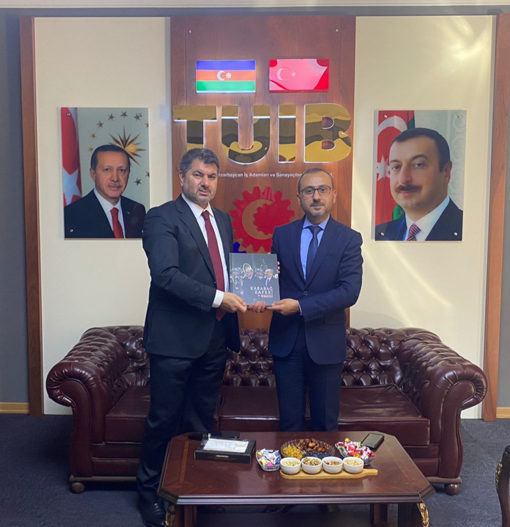 TİKA-nın Bakı üzrə koordinatoru Fatih Yılmaz TÜİB Ofisini ziyarət etdi.