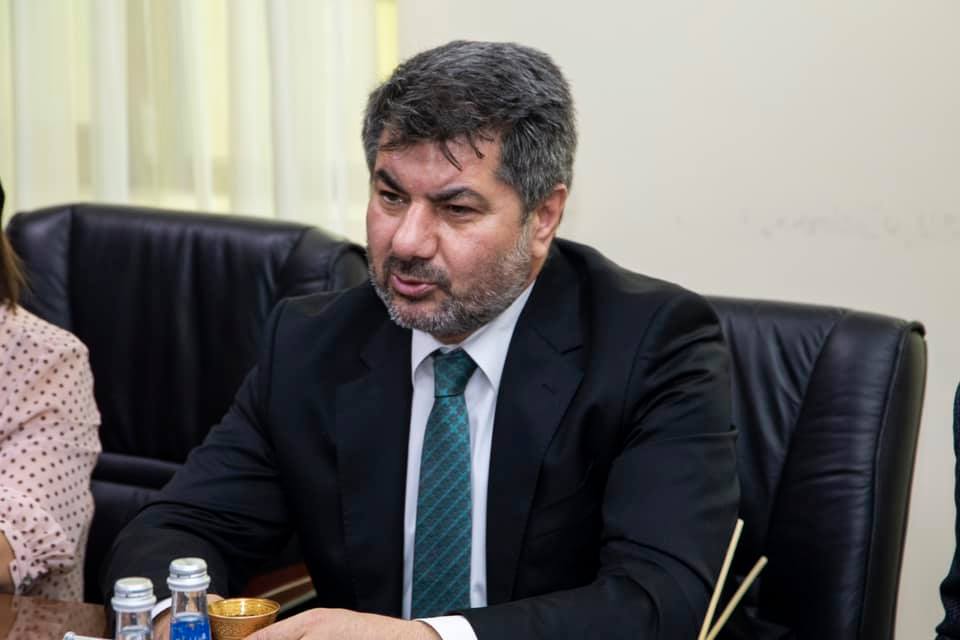 TÜİB İdarə Heyətinin sədri Hüseyin Büyükfırat və Azərbaycan Respublikası Əmək və Əhalinin Sosial Müdafiəsi Nazirliyinin tabeliyində Dövlət Sosial Müdafiə Fondunun İdarə Heyətinin sədri Himalay Məmişov arasında işgüzar görüş