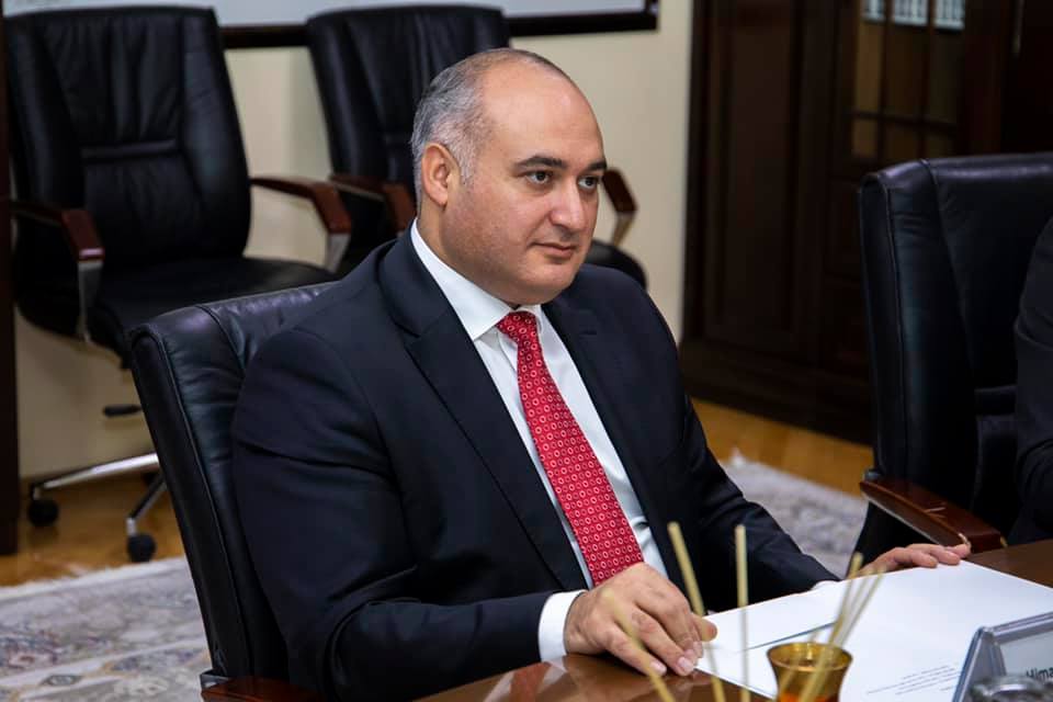 TÜİB İdarə Heyətinin sədri Hüseyin Büyükfırat və Azərbaycan Respublikası Əmək və Əhalinin Sosial Müdafiəsi Nazirliyinin tabeliyində Dövlət Sosial Müdafiə Fondunun İdarə Heyətinin sədri Himalay Məmişov arasında işgüzar görüş