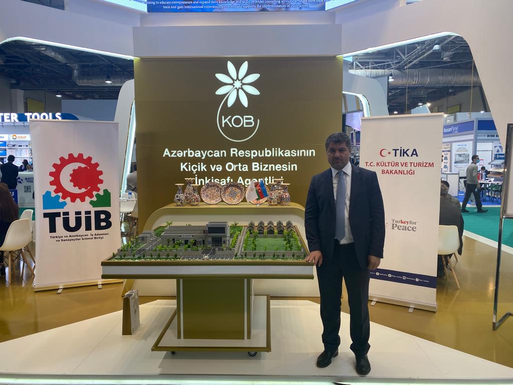 Cocuq Mərcanlı Suvenir İstehsalı Müəssisəsi "Rebuild Karabakh" - 1-ci Azərbaycan Beynəlxalq "Qarabağın Bərpa, Yenidənqurma və İnkişafı" Sərgisində