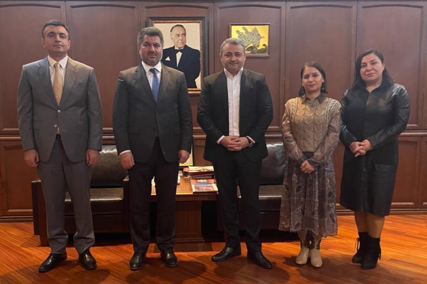 "Azərbaycan Televiziya və Radio Verilişləri” QSC sədri ilə işgüzar görüş