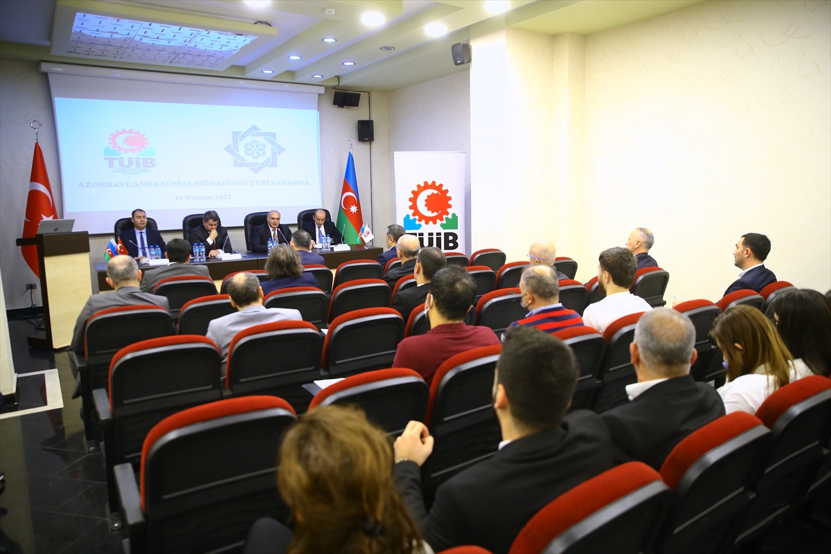 Dövlət Sosial Müdafiə Fondunun İdarə Heyəti sədrinin iştirakı ilə  TÜİB-in tədbir