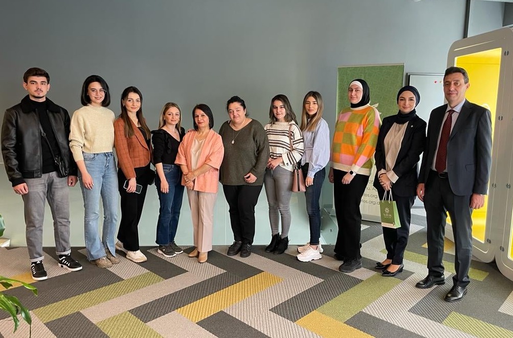 Huner Group -un təsisçisi və direktoru Ehtiram Quliyev Sivas tələbələri ilə