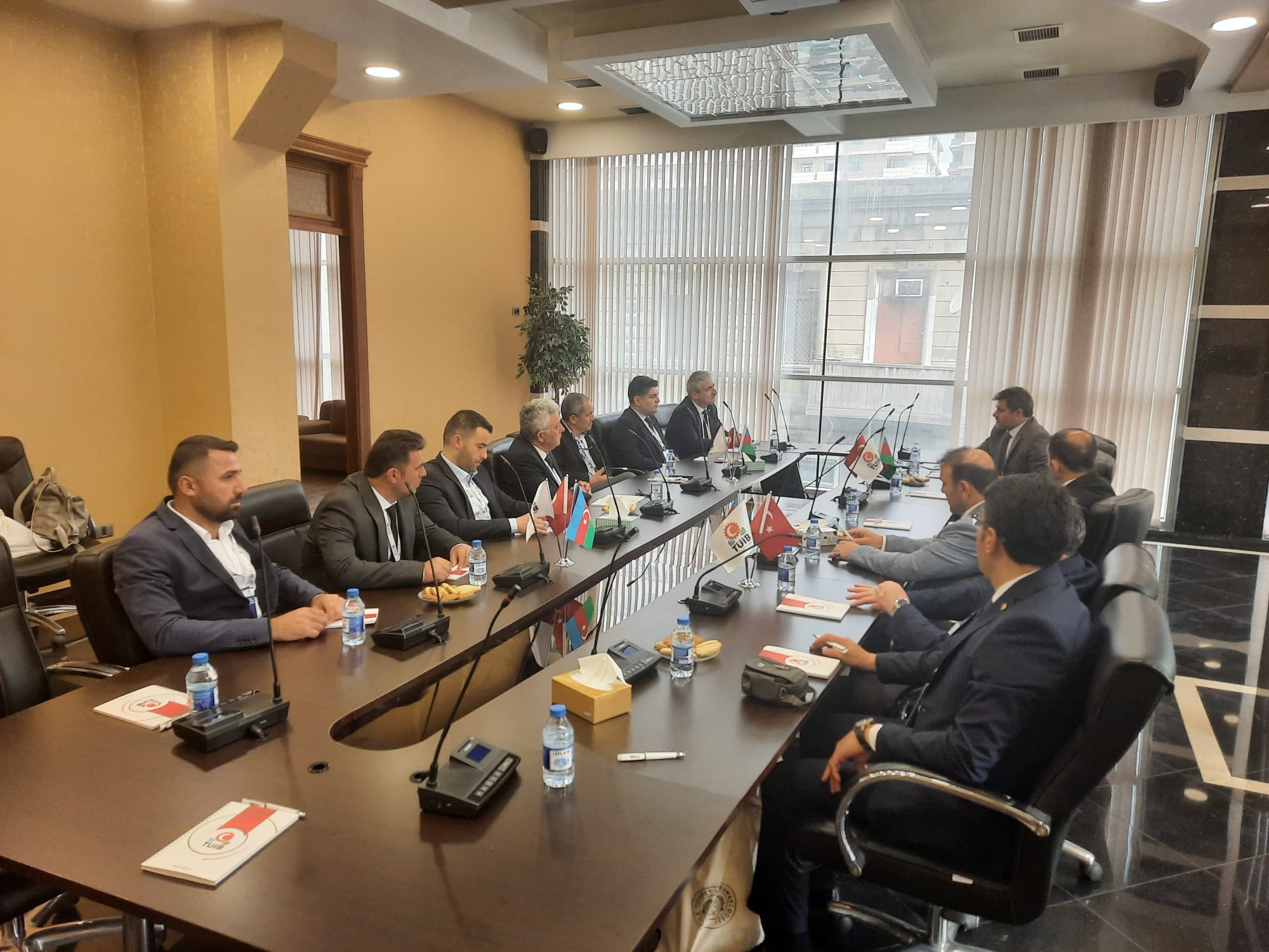 Tokat - Zile Ticarət və Sənaye Palatasının sədri və üzvləri TÜİB-də