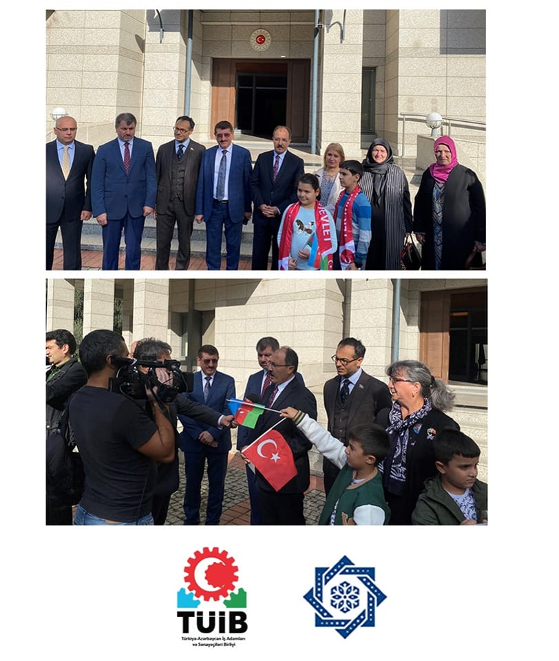 TÜİB sədri Hüseyin Büyükfıratın dəvəti ilə Vətən müharibəsində şəhid olmuş mayor, hərbi pilot Qasımov Abbas Rza oğlunun ailəsi 19-23oktyabr tarixləri arasında Urfada qonaq ediləcək